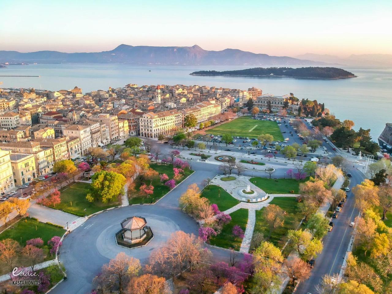 Gregos Rooftop Suite City Center W. Sea View Corfu  Екстер'єр фото