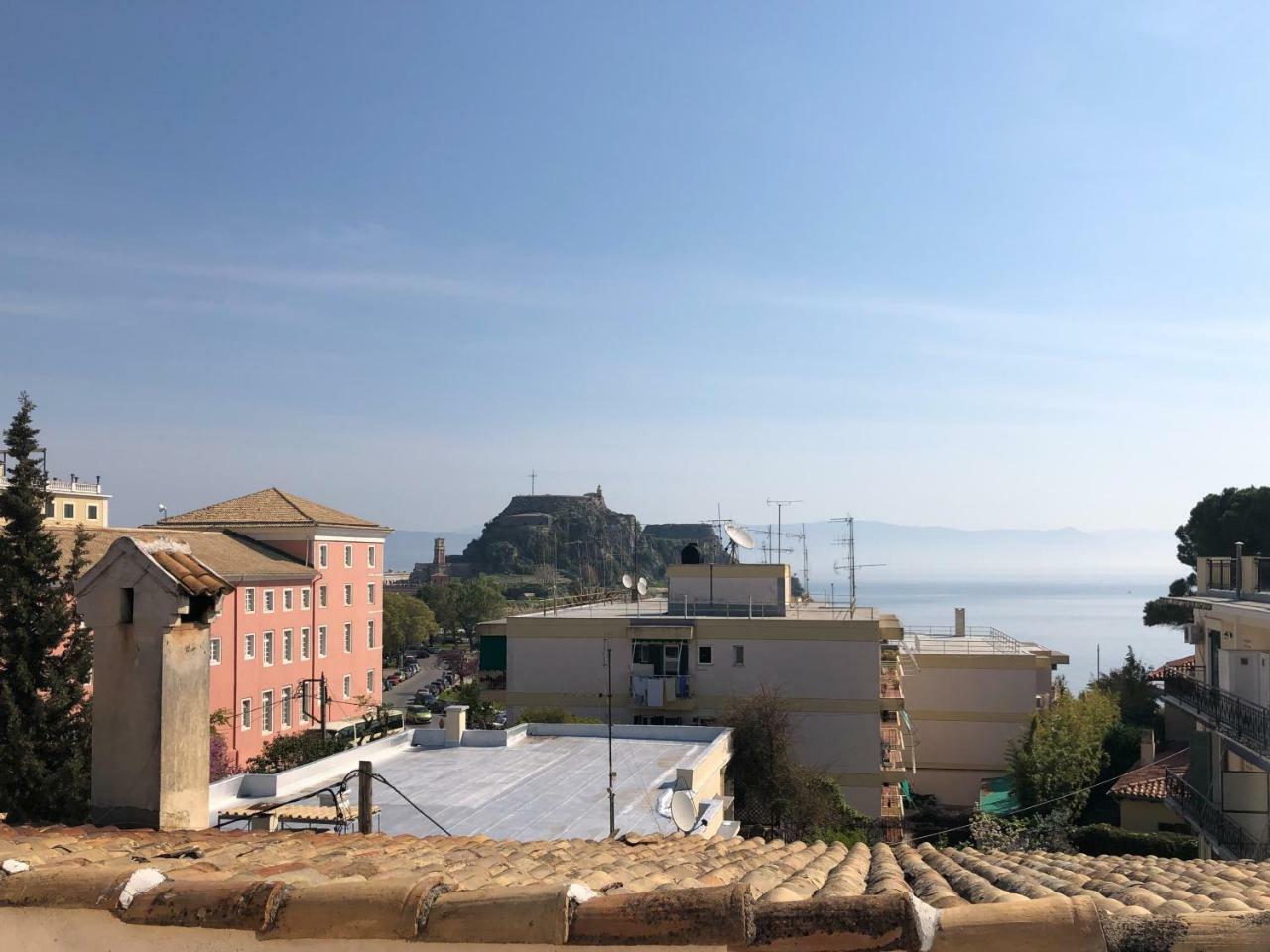 Gregos Rooftop Suite City Center W. Sea View Corfu  Екстер'єр фото