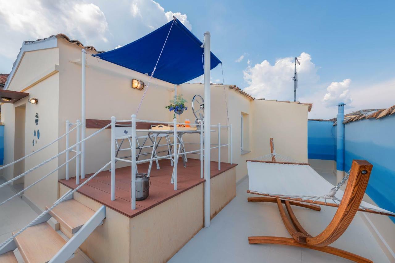 Gregos Rooftop Suite City Center W. Sea View Corfu  Екстер'єр фото