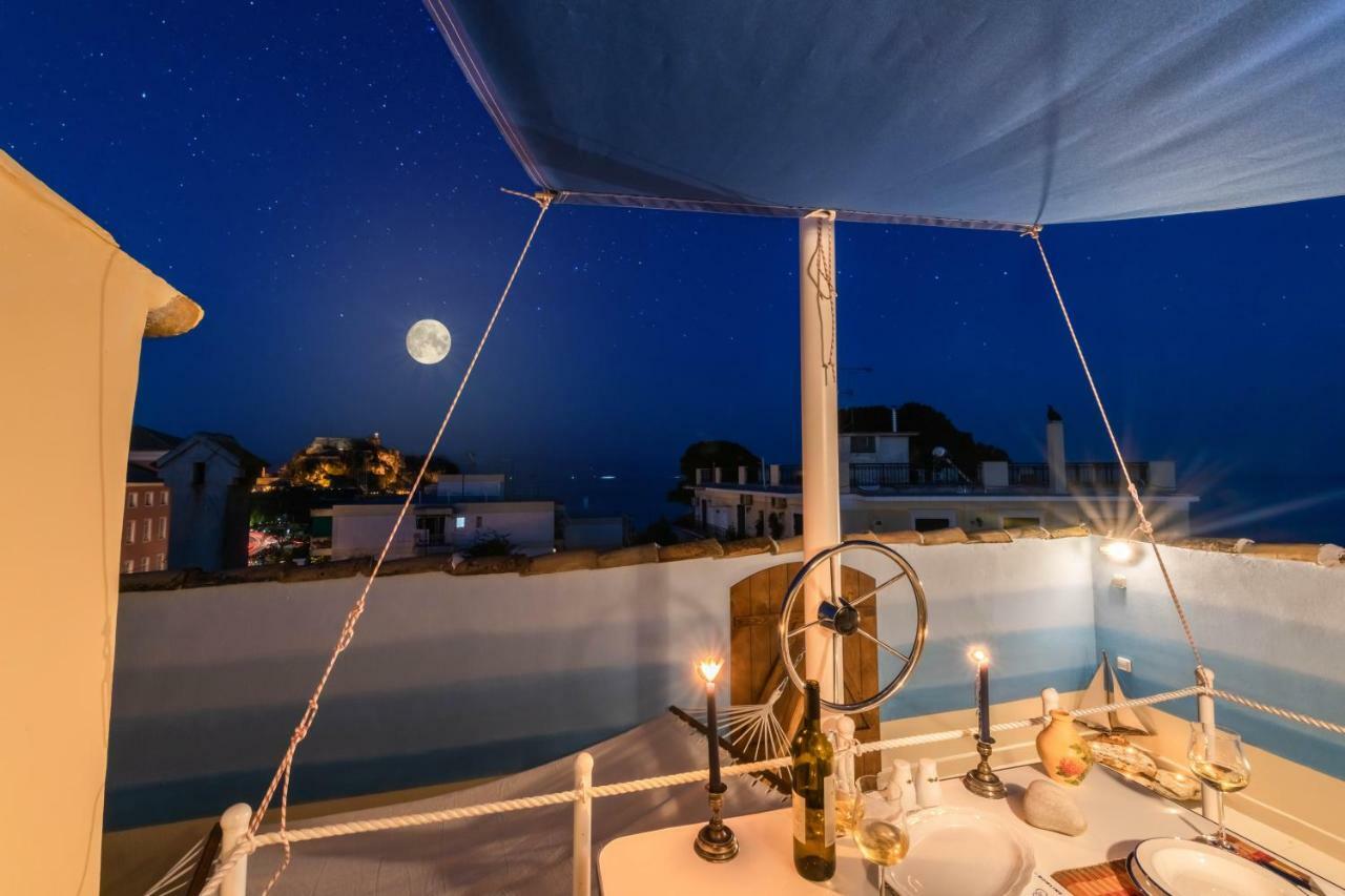Gregos Rooftop Suite City Center W. Sea View Corfu  Екстер'єр фото